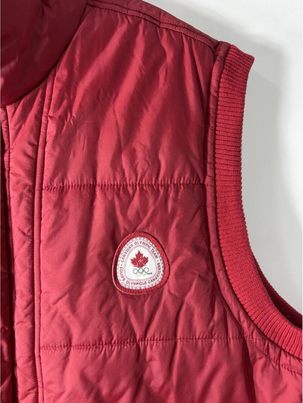 VTG Hudson Bay 2006 Team Canada Olympic Vest  Men XL - Picture 7 of 15
